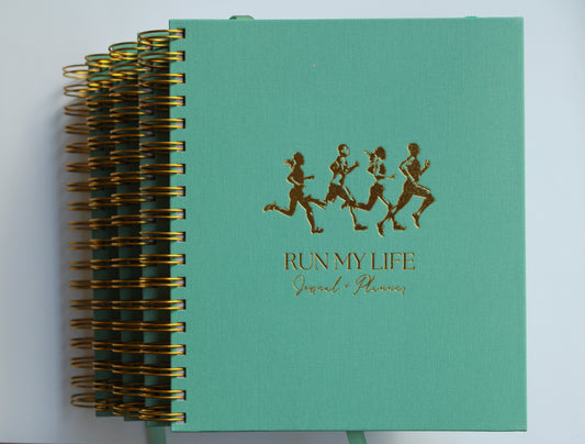 4 Pack Year Supply NEW Run My Life Health and Wellness Journal + Planner