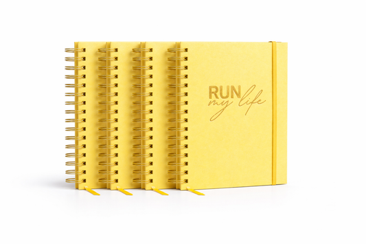 4 Pack Year Supply NEW Run My Life Health and Wellness Journal + Planner